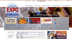 Desktop Screenshot of phillyexpocenter.com