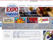 Tablet Screenshot of phillyexpocenter.com